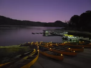 Haunted canoe trip