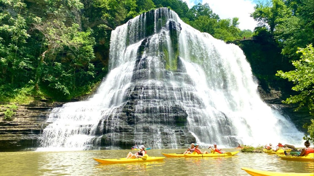 Burgess Falls Waterfall Kayaking Touur